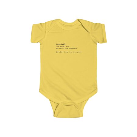Boss Baby Onesie