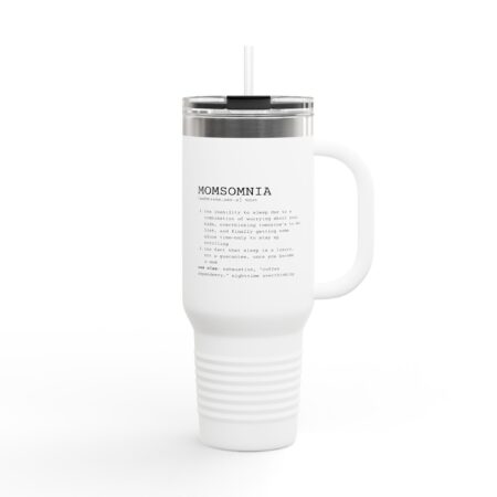MOMSOMNIA Insulated Travel Mug - 40oz