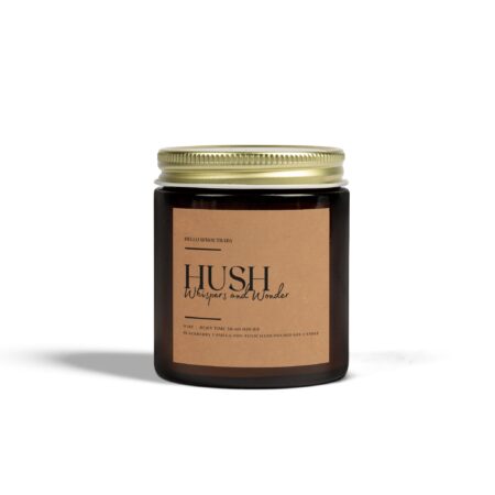 HUSH-Whispers and Wonder Blackberry Vanilla Scented Candle