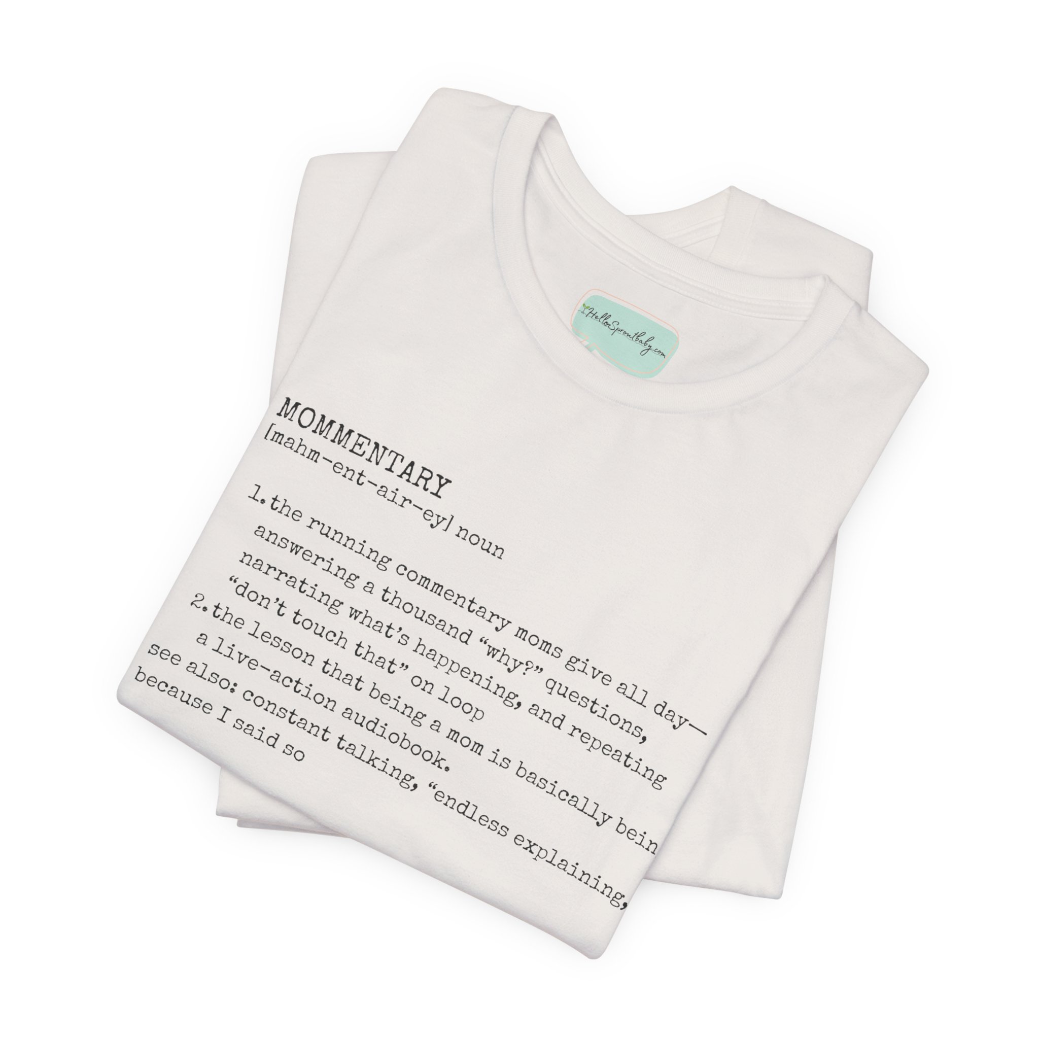 MOMMENTARY Funny Jersey Tee - Image 5