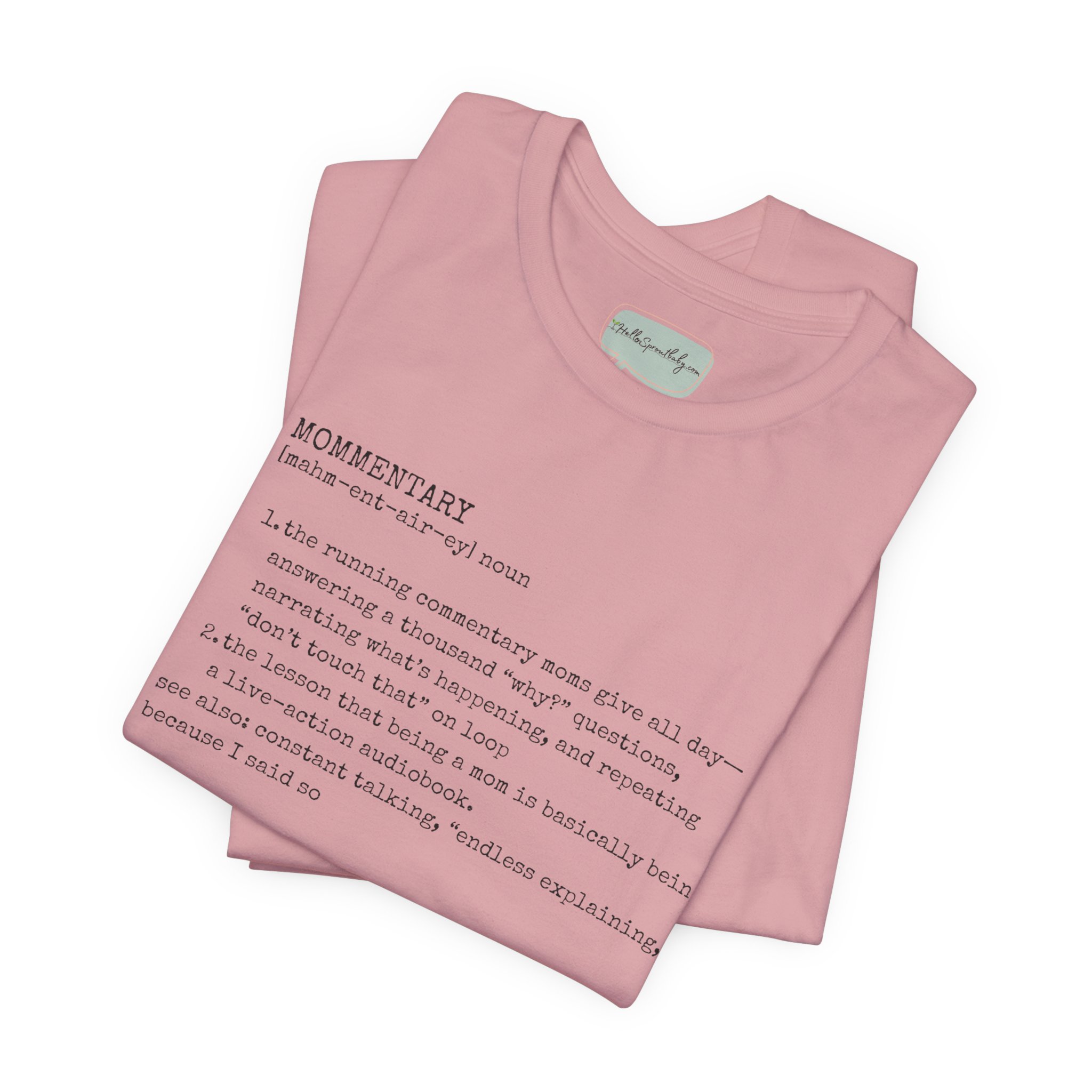 MOMMENTARY Funny Jersey Tee - Image 8