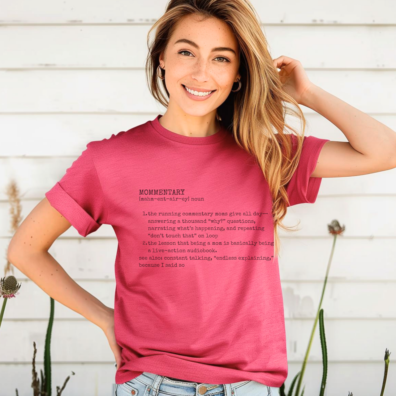 MOMMENTARY Funny Jersey Tee - Image 10