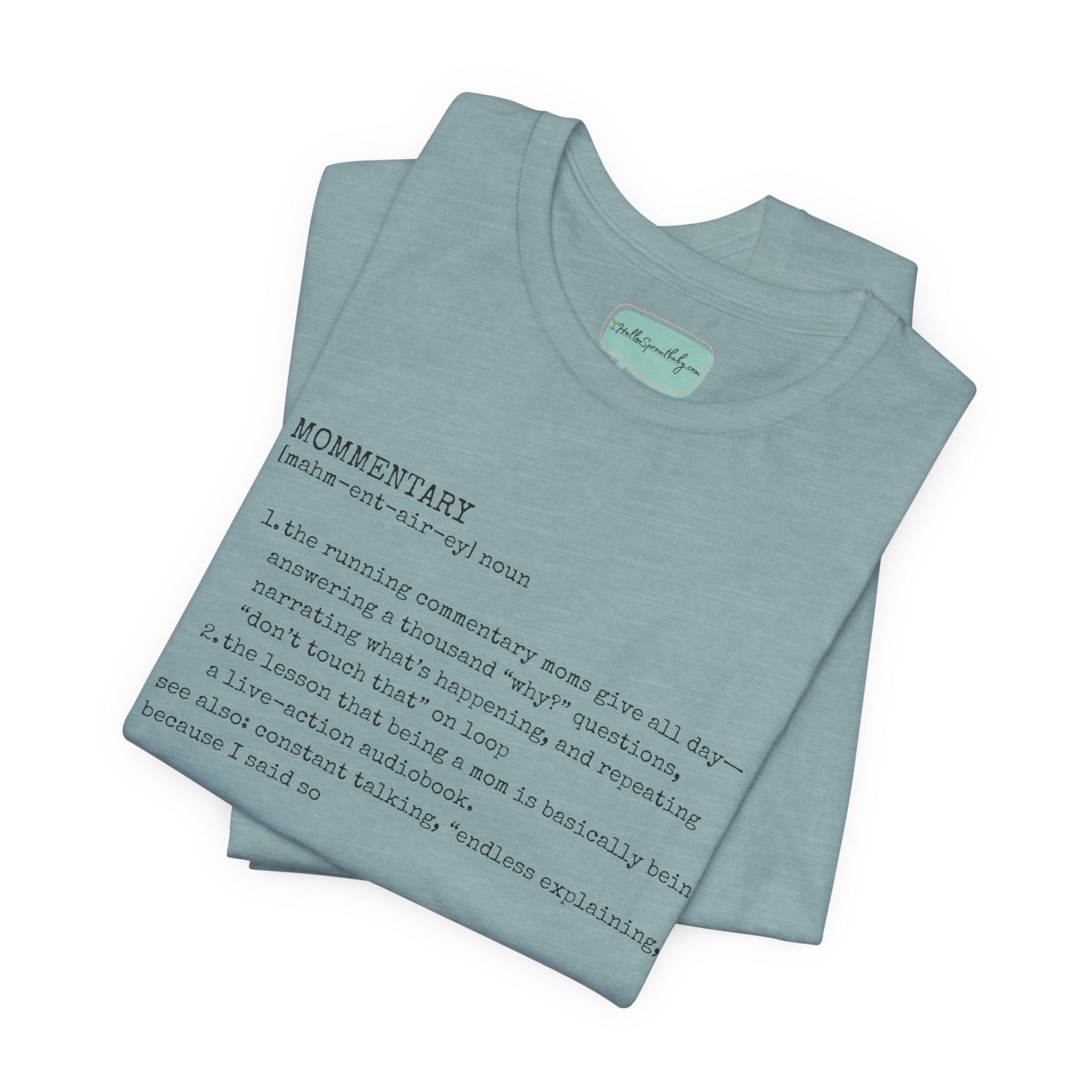 MOMMENTARY Funny Jersey Tee - Image 7