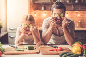 Including your children in your activities while you cook