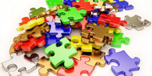 Include your children in working on puzzles