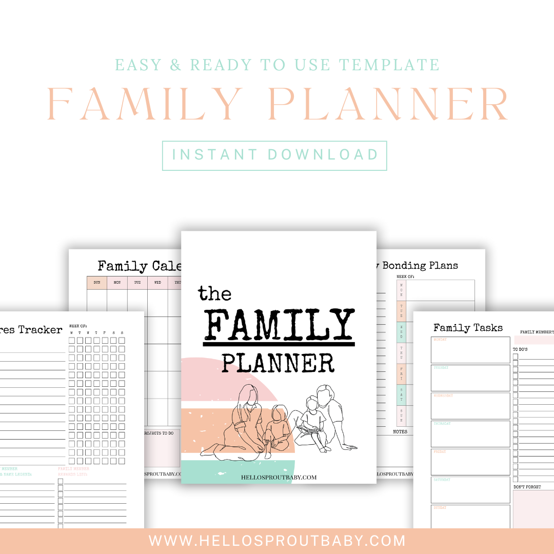 Versatile MomSpeak Planner 70+ Pages - Image 2