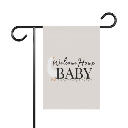 Welcome Home Baby Neutral Colors Keepsake Sign-Garden Banner