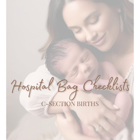 Hospital Bag Checklist for C-Section Births