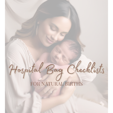 Hospital Bag Checklist for Natural Births