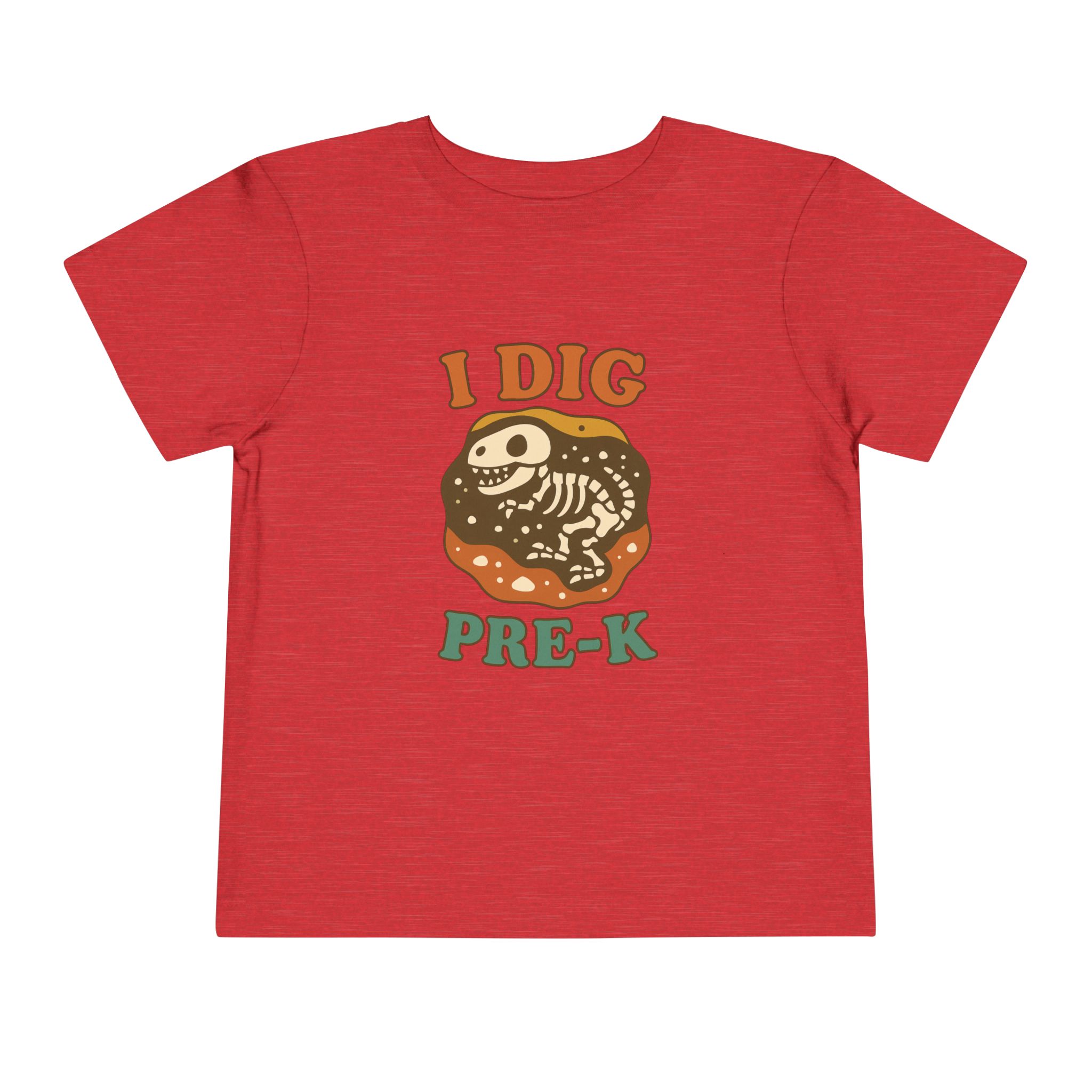 Toddler I Dig Pre-K Dino Tee - Image 9
