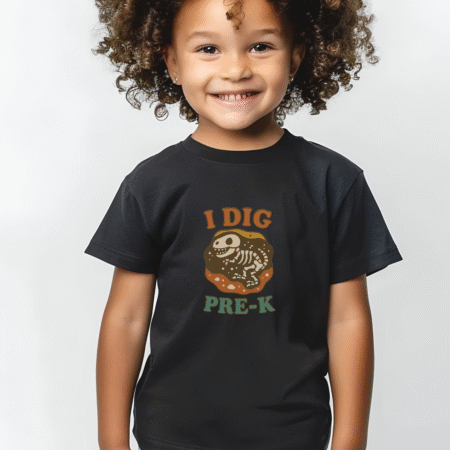 I Dig Pre-K Dino Fossil Tee