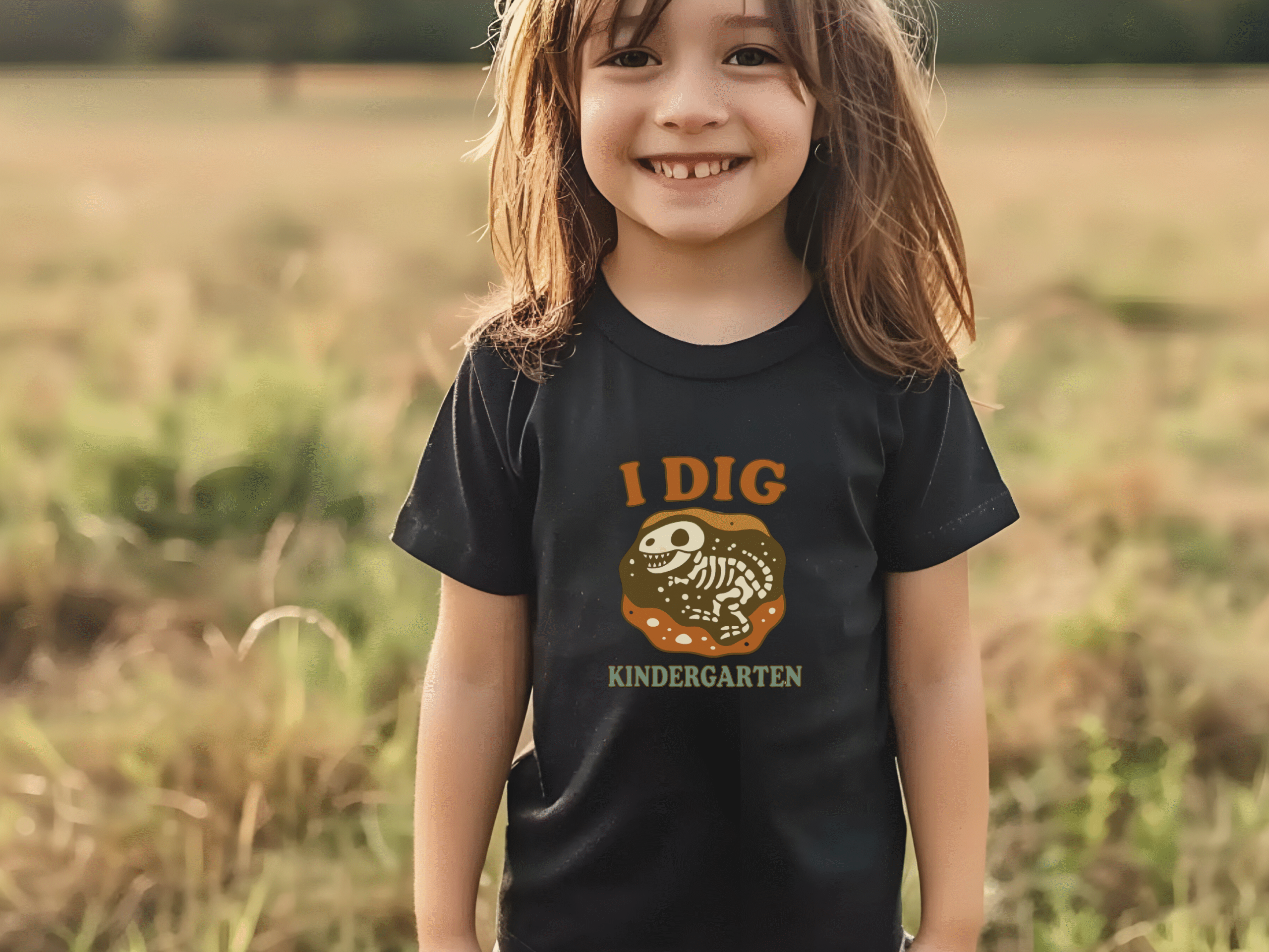 Toddler I Dig Kindergarten Dino Tee - Image 11