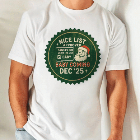 Nice List tee for Christmas