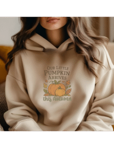 Baby announcement hoodie