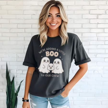 We're Adding a Little Boo to our Crew tee
