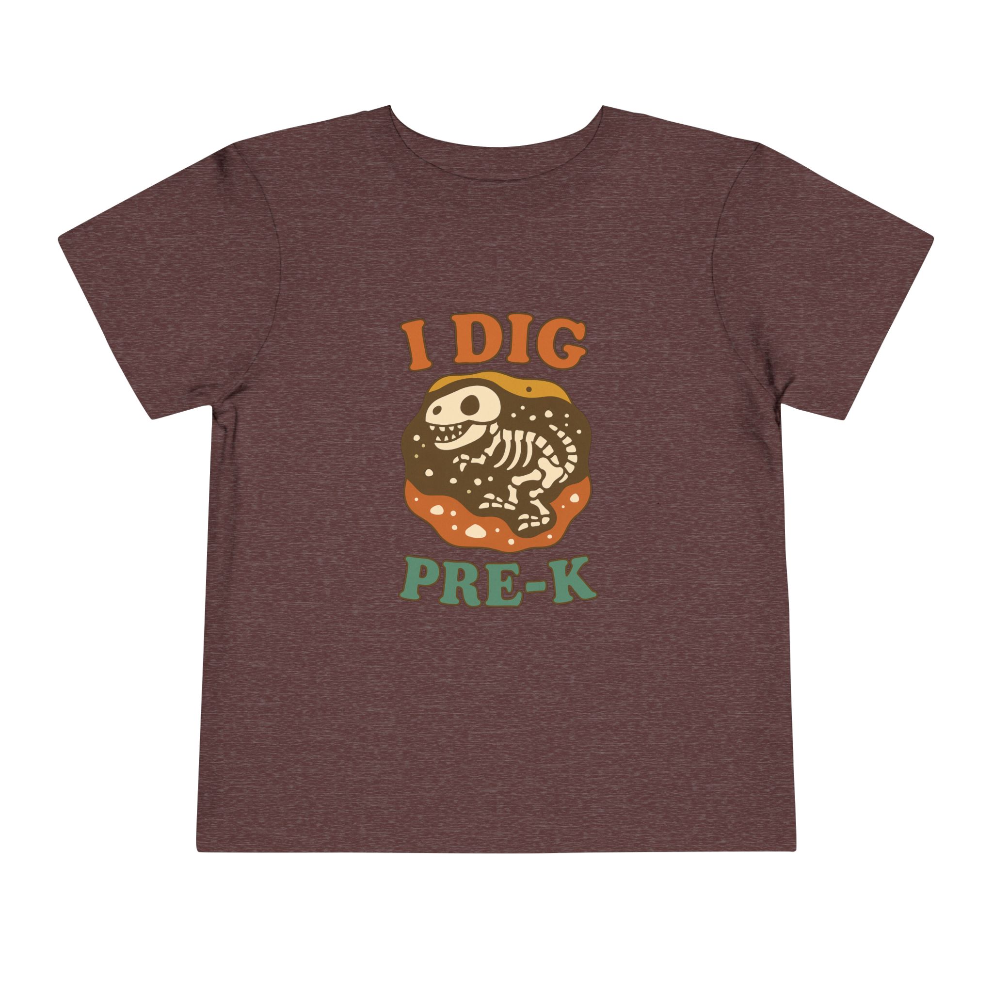 Toddler I Dig Pre-K Dino Tee - Image 10