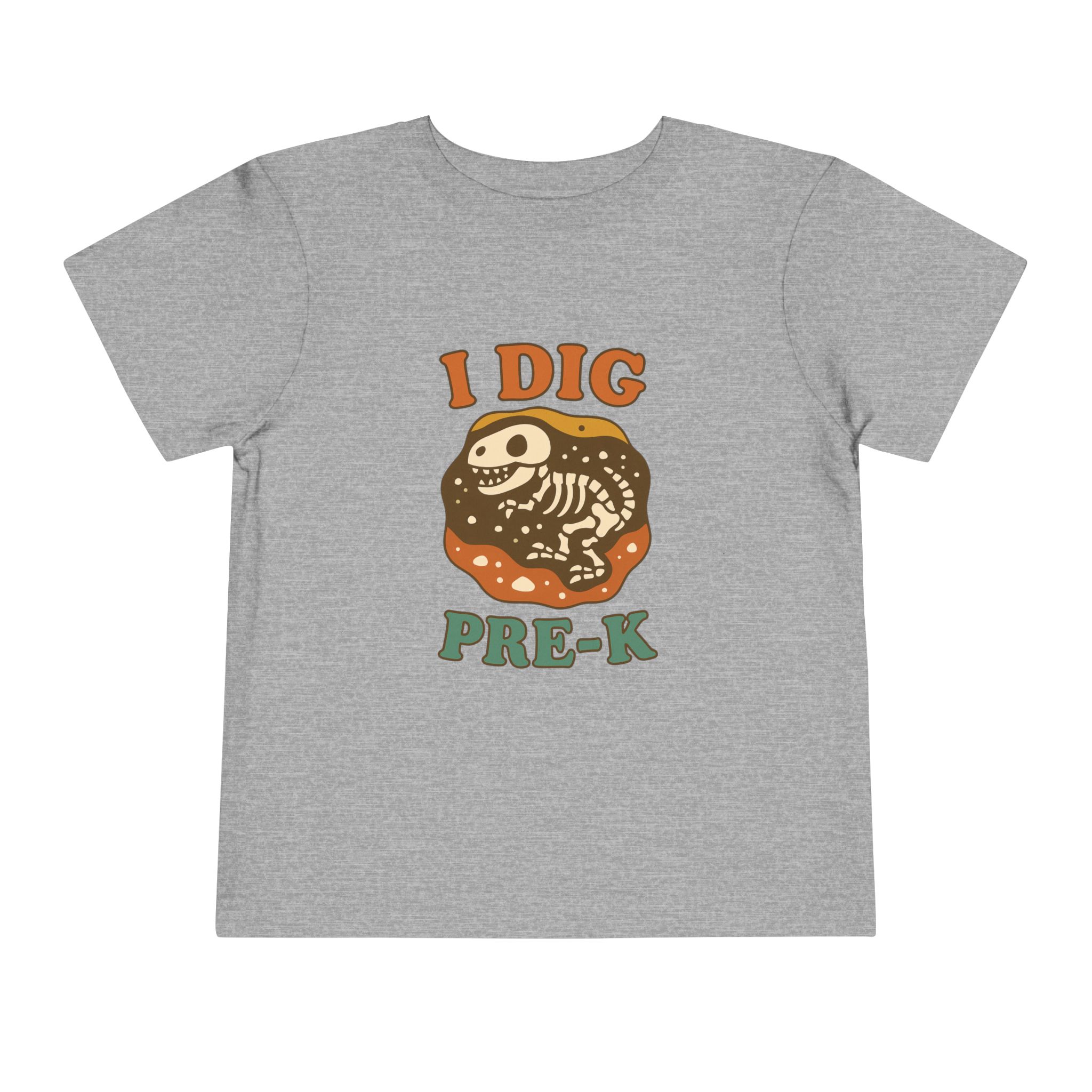 Toddler I Dig Pre-K Dino Tee - Image 7