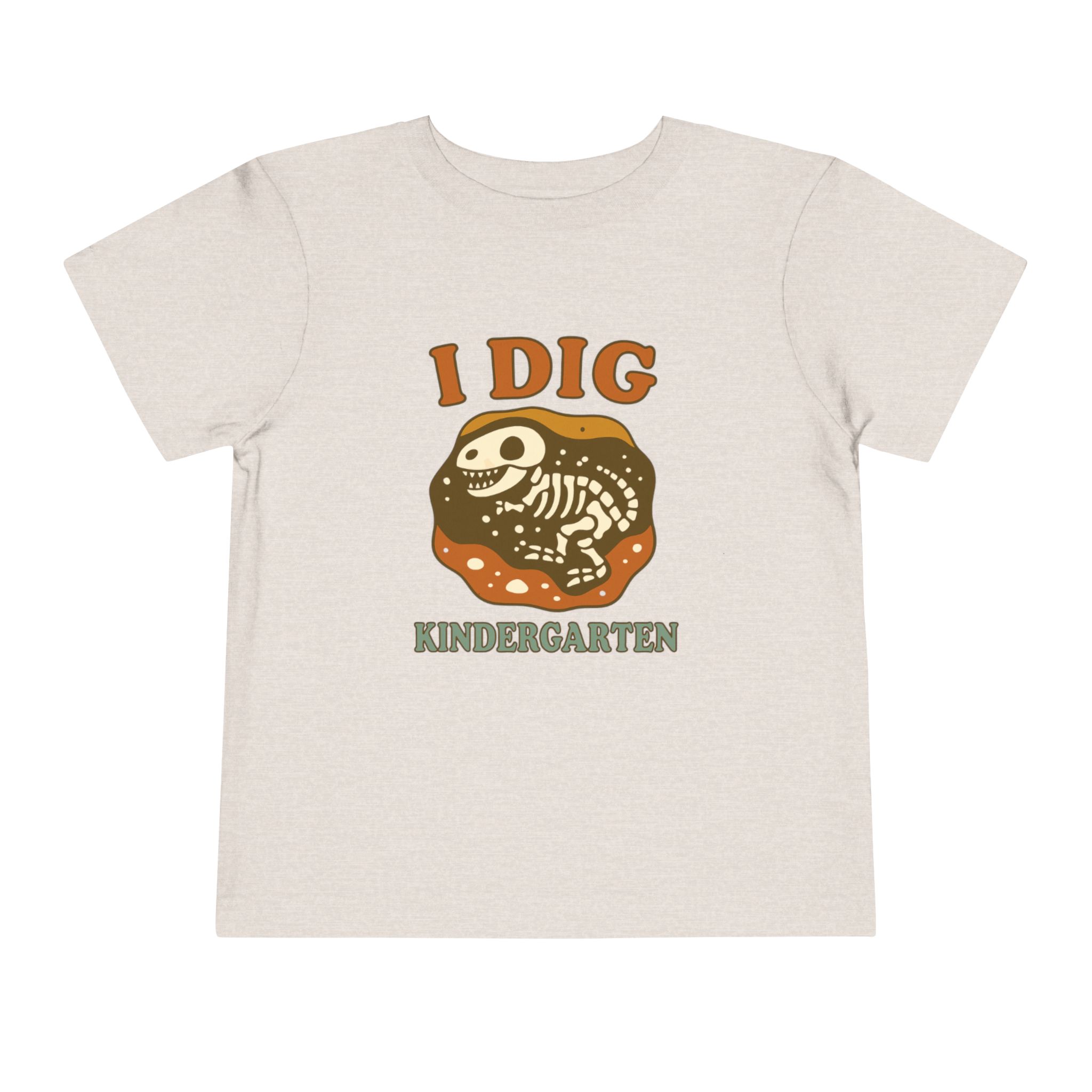 Toddler I Dig Kindergarten Dino Tee - Image 4