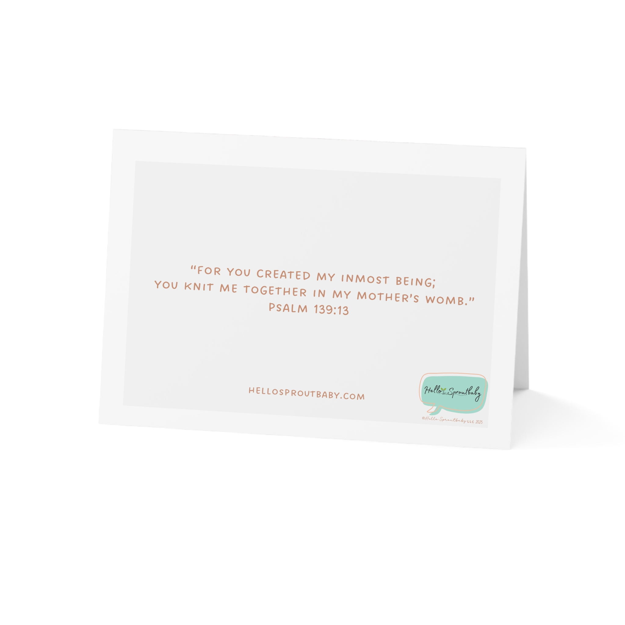 Pregnancy Cards for Moms-7-9 Months Caucasian Baby - Image 2