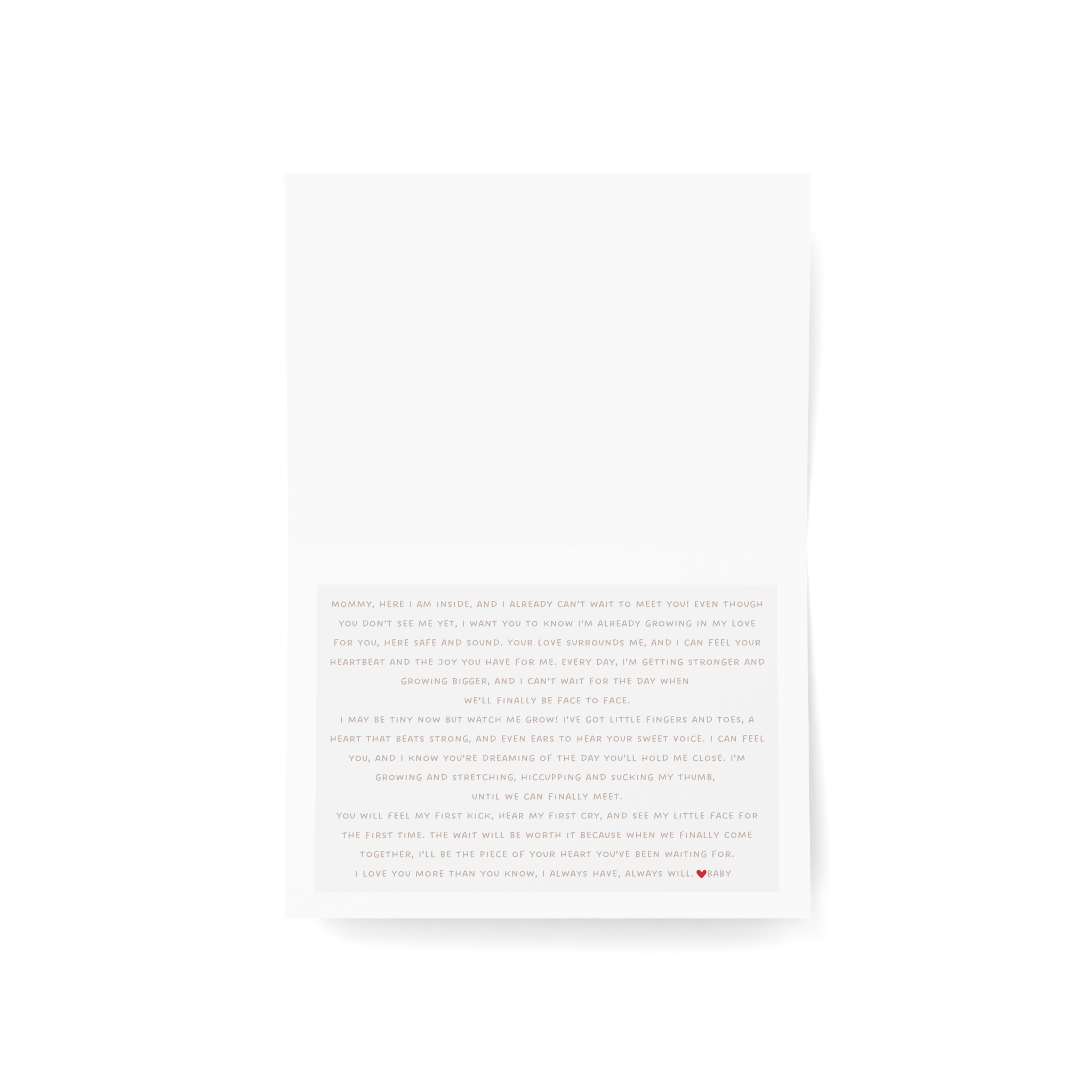 Anytime Pregnancy Cards for Moms- African American Universal Option - Image 3