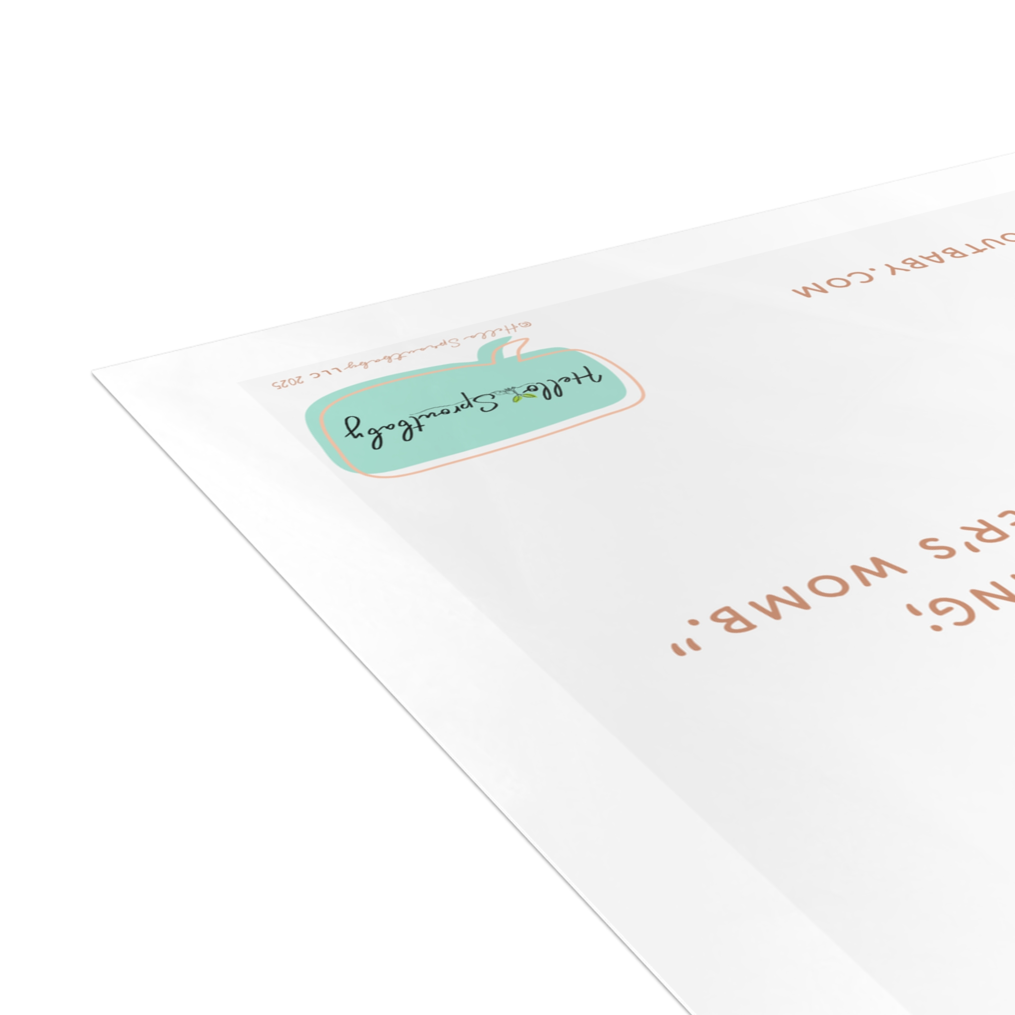 Pregnancy Cards for Moms-7-9 Months Hispanic Baby - Image 4