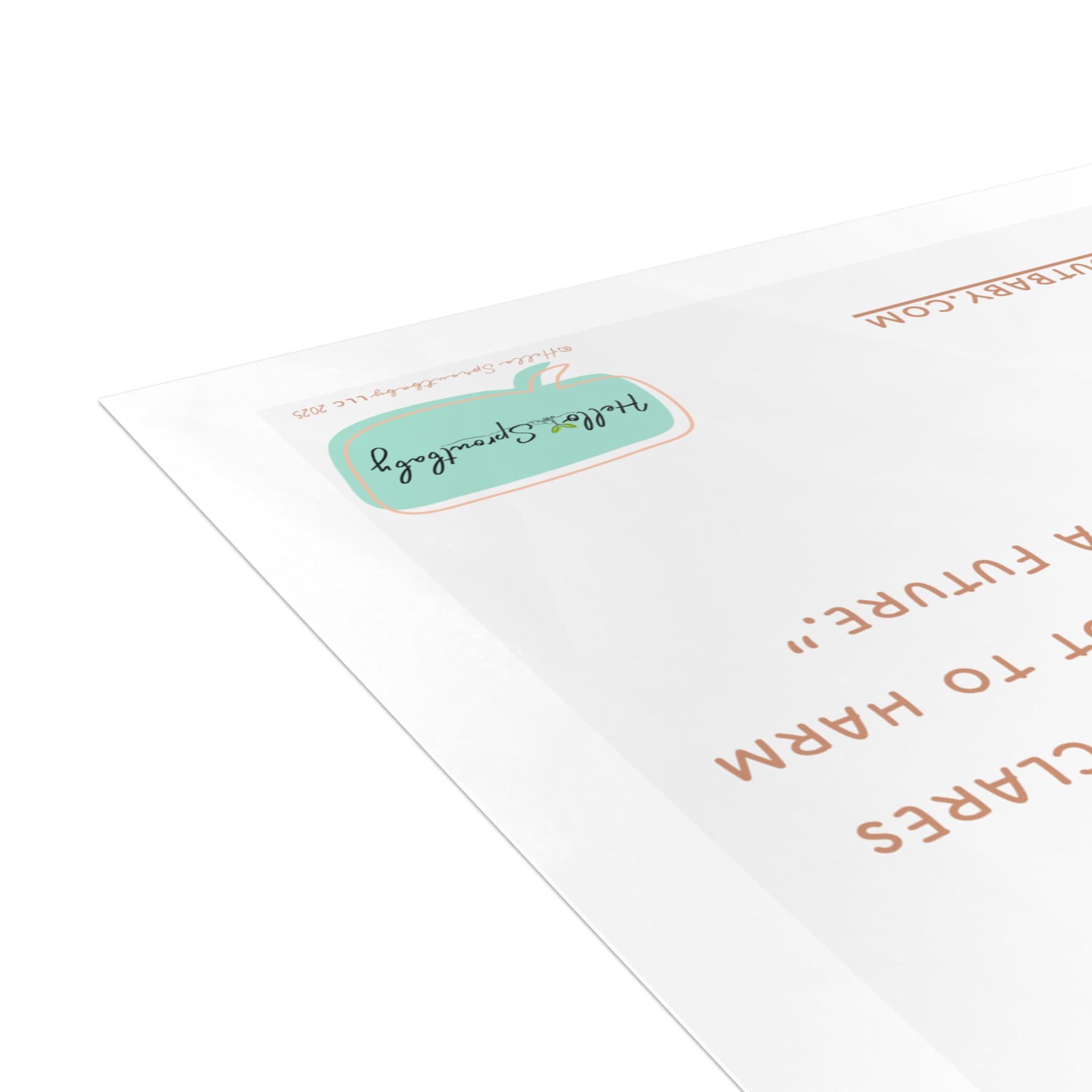 Baby Keepsake Card for Mom-Finally Here African American Baby - Image 4