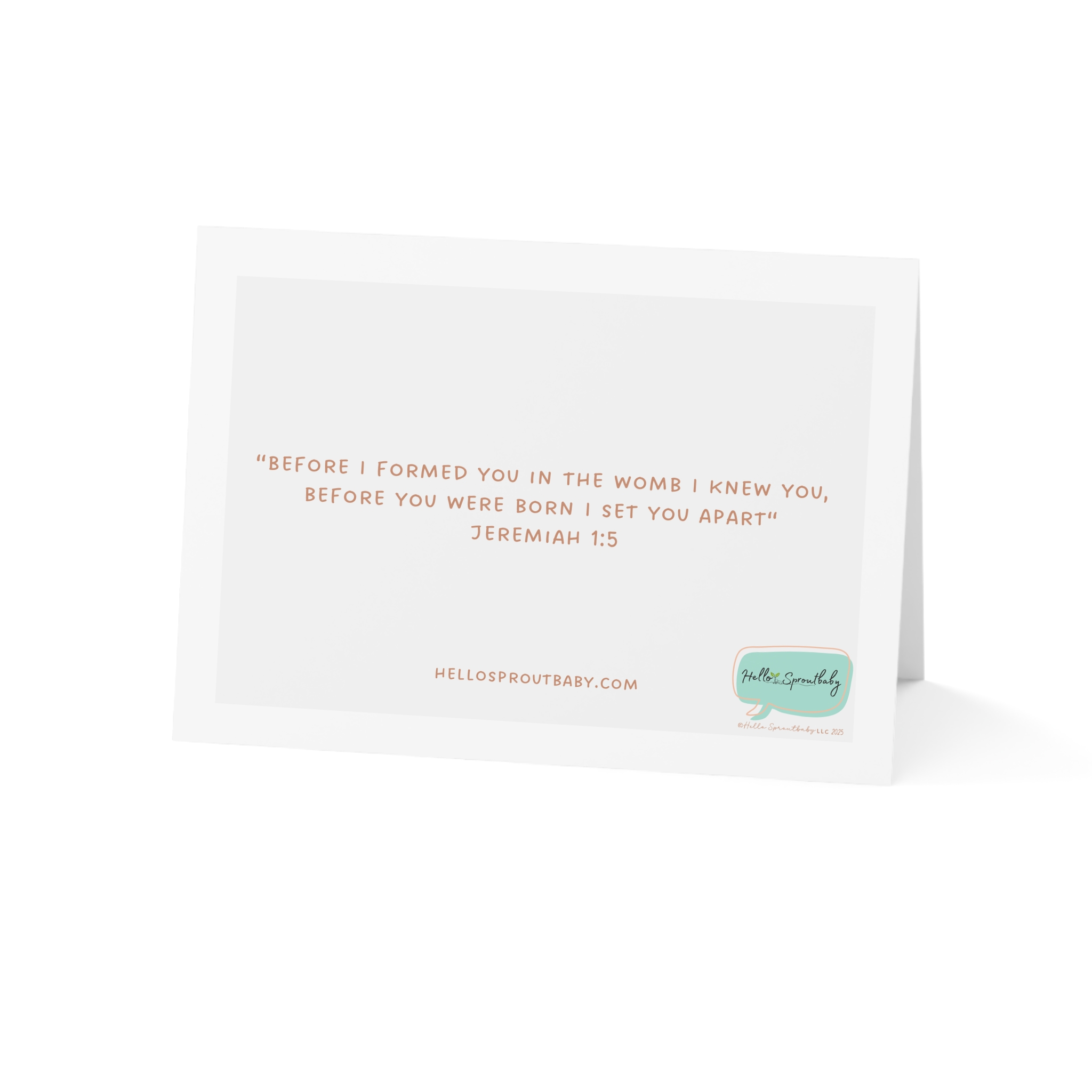 Pregnancy Cards for Moms-0-3 Month Hispanic Baby - Image 2